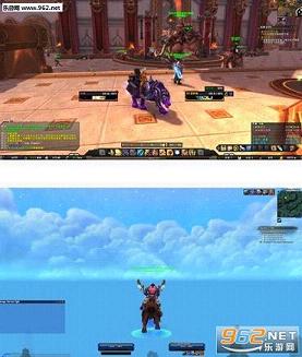 魔兽世界7.0前夕炫酷的呼吸光界面绿色版截图0