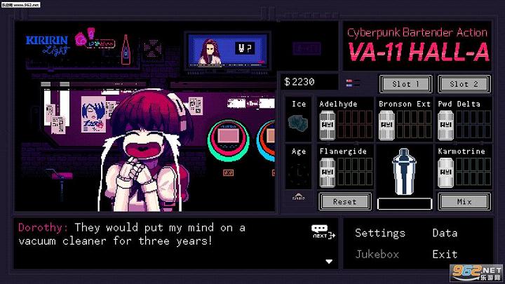 VA-11 HALL-A��������˾Ʊ��ж�PC�ƽ���ͼ0
