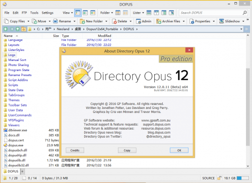 ��Դ������(Directory Opus Pro v12)30���ظ������ƽⲹ��