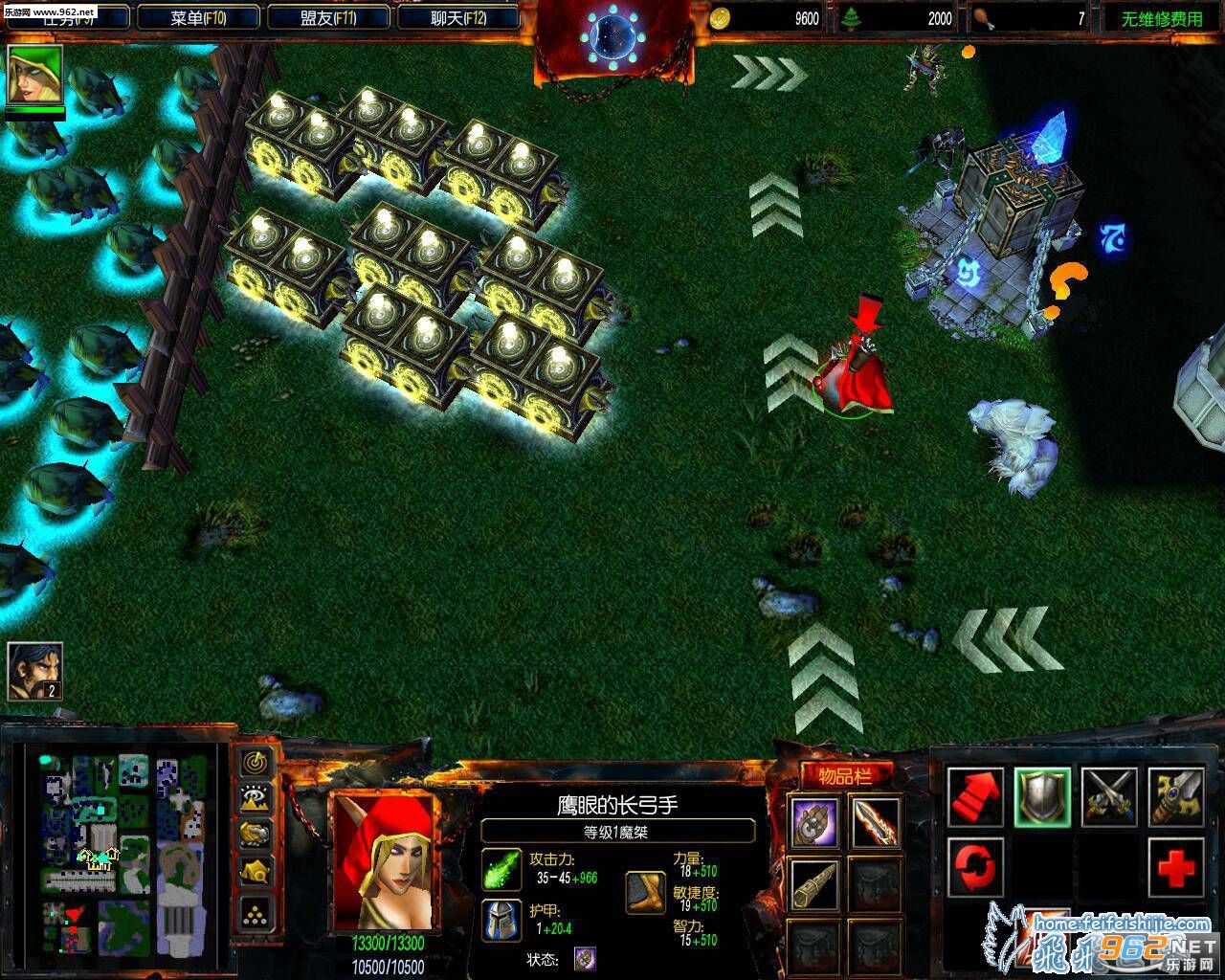 魔兽RPG地图 英魂之战正式版 附隐藏福利密码截图1