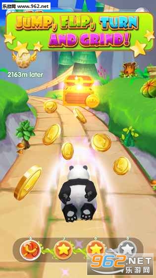 Panda Run Away��Adorable Parkour(��è�ܶ�Ա���ٴ���ս��׿��)v1.0��ͼ1