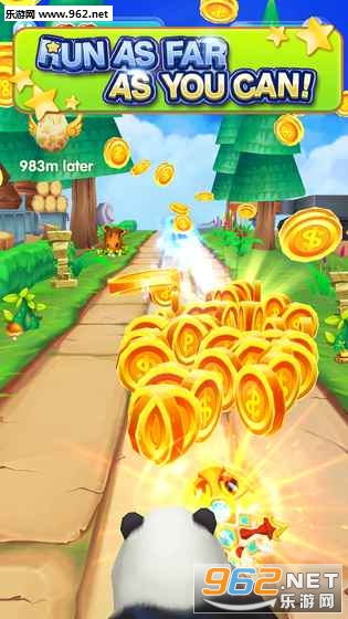 Panda Run Away��Adorable Parkour(��è�ܶ�Ա���ٴ���ս��׿��)v1.0��ͼ0
