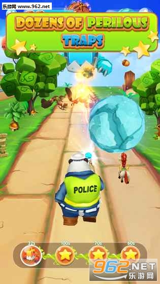 Panda Run Away��Adorable Parkour(��è�ܶ�Ա���ٴ���ս��׿��)v1.0��ͼ2