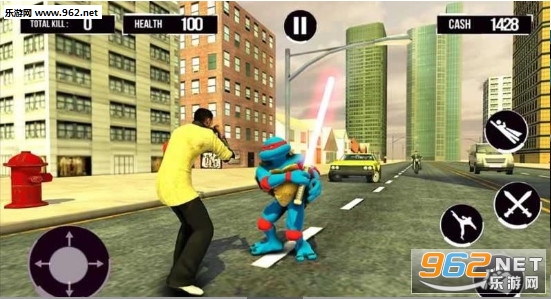 Shadow Turtle Warrior Flying Ninja in Star City(��Ӱ������갲׿��)v1.1��ͼ2