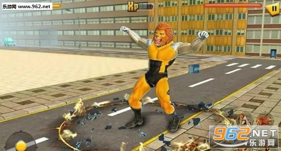 Scary Lion City Attack(��ʨ����ͻ����׿��)v1.0��ͼ1