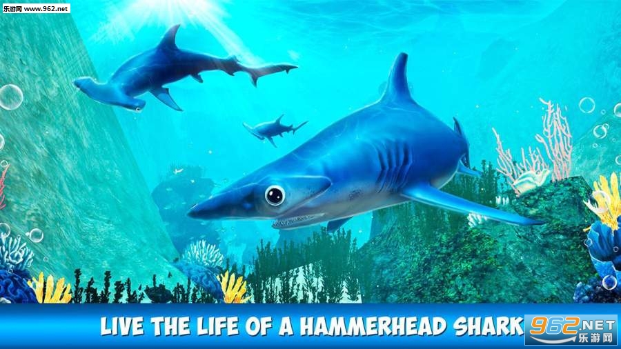 Hammerhead Shark Simulator 3D(��ͷ��ģ��3D��׿��)v1.0.0��ͼ1