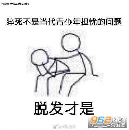 90后开始秃了表情包截图1
