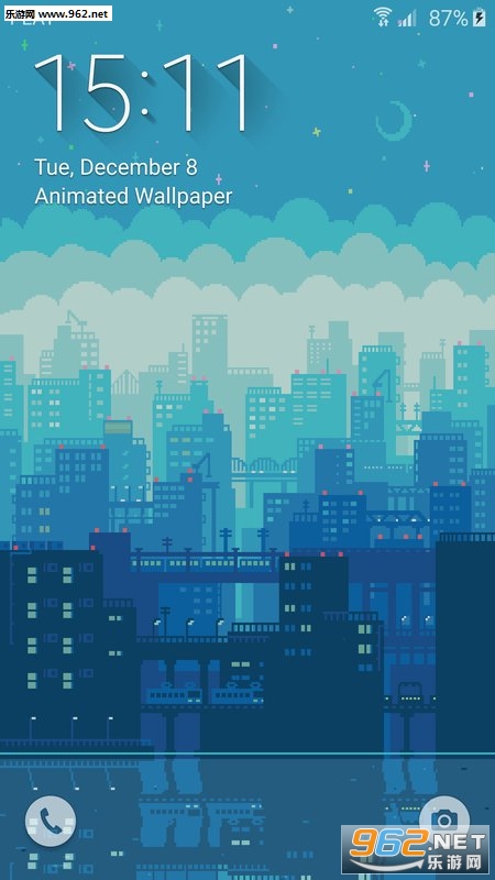 Pixel Live Wallpaper(3D���ض�����ֽ������������)��ͼ2