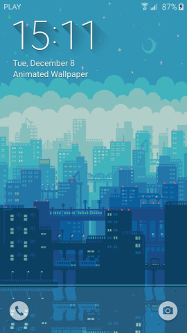 Pixel Live Wallpaper(3D���ض�����ֽapp)v1.3��ͼ1