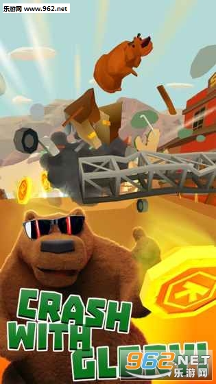 CrashingSeasonRun棕熊森林跑酷截图2