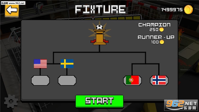 Cubic Zombie Soccer 3D(像素僵尸足球安卓版)截图0
