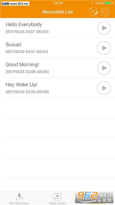R.C.voice app截图0