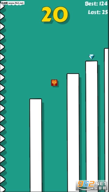 Cube Ninja: Retro Endless Jump(�������߰�׿��)��ͼ1