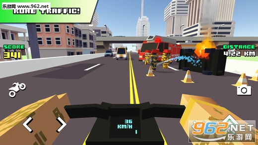 Blocky Moto Bike SIM 2017(����Ħ��Blocky Moto Racing��׿��)��ͼ1