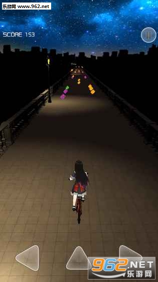 单车少女夜色街灯安卓版截图4