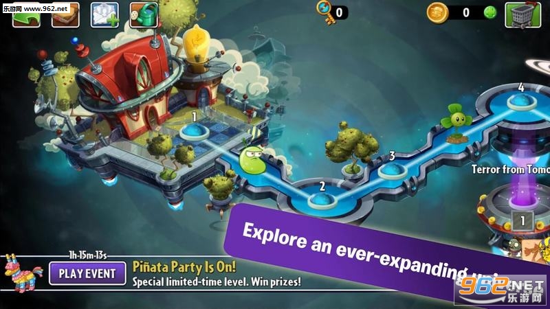 植物大战僵尸2高清版国际版修改版截图1