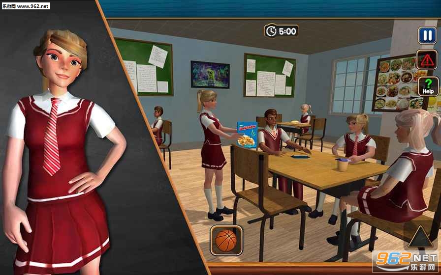 Virtual High School Girl(虚拟女高中生安卓版)截图3
