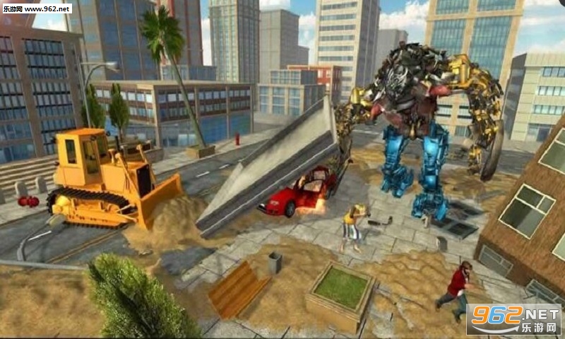 Excavator Crane Robot Transformation City Survival(�ھ�����λ����˺�����)��ͼ1