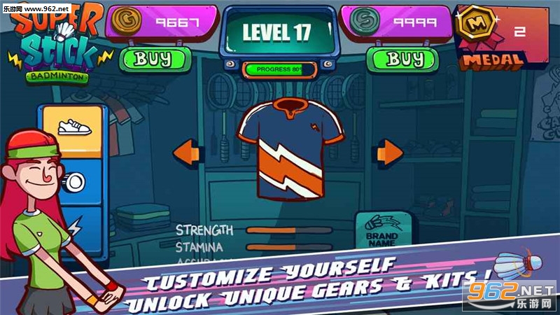 SuperStickBadminton(超级羽毛球安卓版)截图2