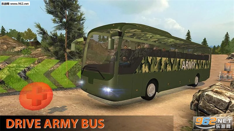 Real Offroad US Military Coach Transporter sim(��ʵ����ԽҰ����ģ������׿��)��ͼ2