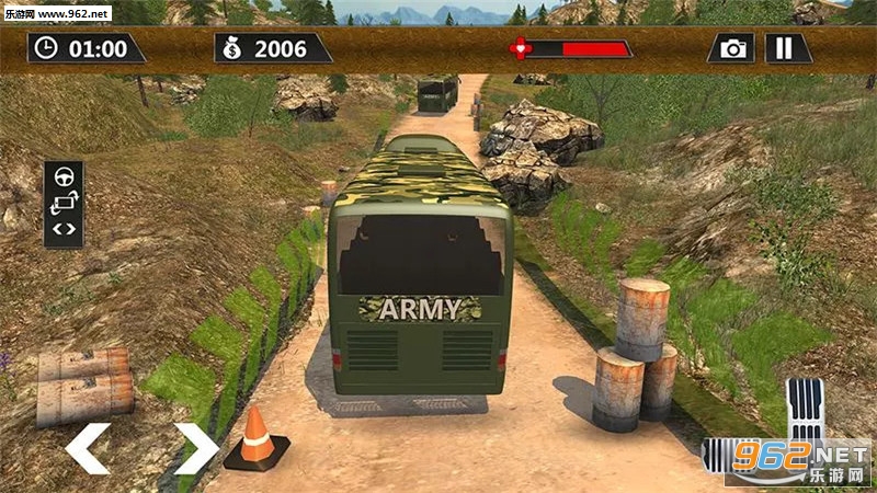 Real Offroad US Military Coach Transporter sim(��ʵ����ԽҰ����ģ������׿��)��ͼ3