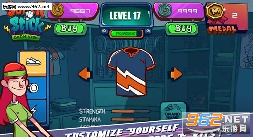 超棒羽毛球Super stick badminton截图1