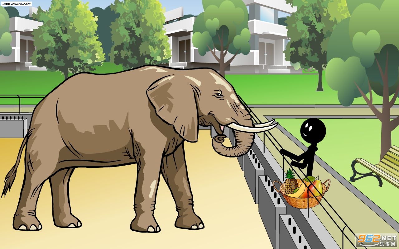 Stickman Mentalist Animals Killer火柴人心理学家动物杀手安卓版截图2