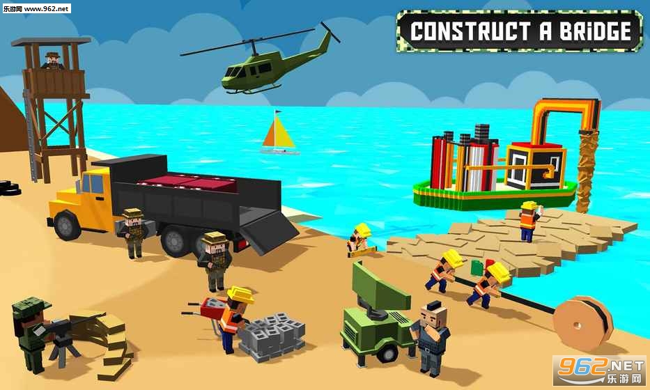 US Army Bridge Building Game(����½������ģ����Ϸ��׿��)��ͼ0
