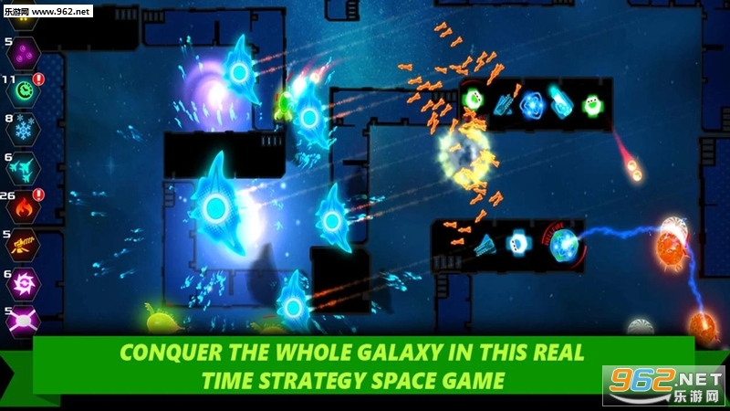 Galaxy Glow Defense(银河辉光防御)截图1