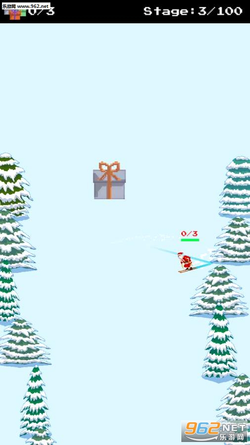Santa Ski(圣诞老人和僵尸的滑雪大战安卓版)截图4