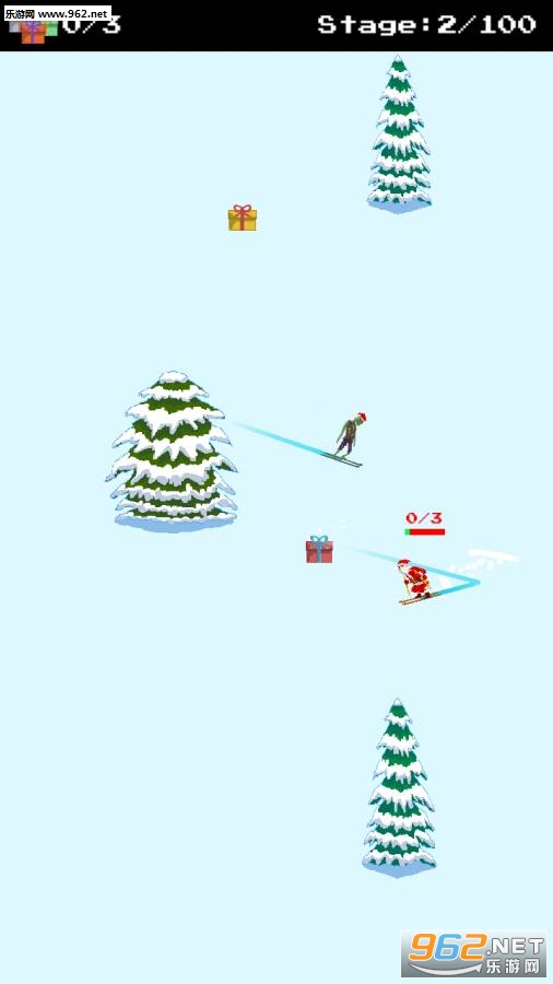 Santa Ski(圣诞老人和僵尸的滑雪大战官方版)截图2