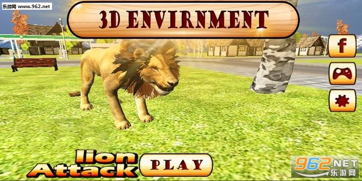 angry Lion CITY attack(ʨ��Ϯ����������)v1.1��ͼ1