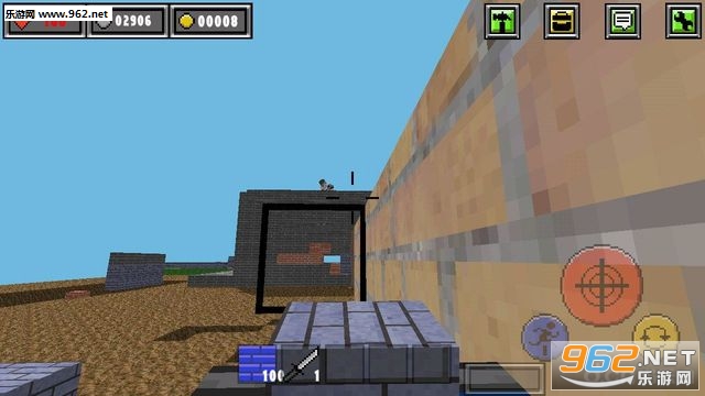 Pixel Combat Strike: combat block(像素枪战战斗方块无限金币版)截图2