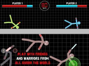Stickman Fighting Physics Games Multiplayer(����ս����׿��)��ͼ1