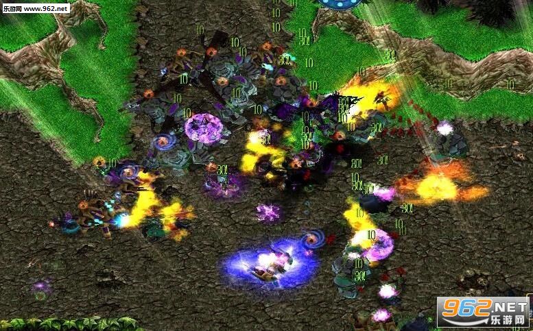 沙漠风暴3.0裂变前夜 附隐藏攻略魔兽地图截图1