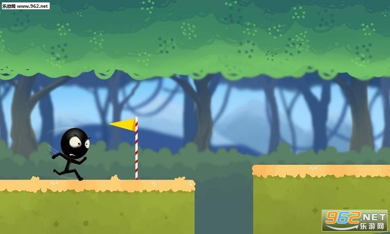 Stickman Jungle Runner(���ֱ��ܵĻ��������)��ͼ0