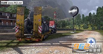 欧洲卡车模拟2美洲山路 险路 泥路地图mod截图1