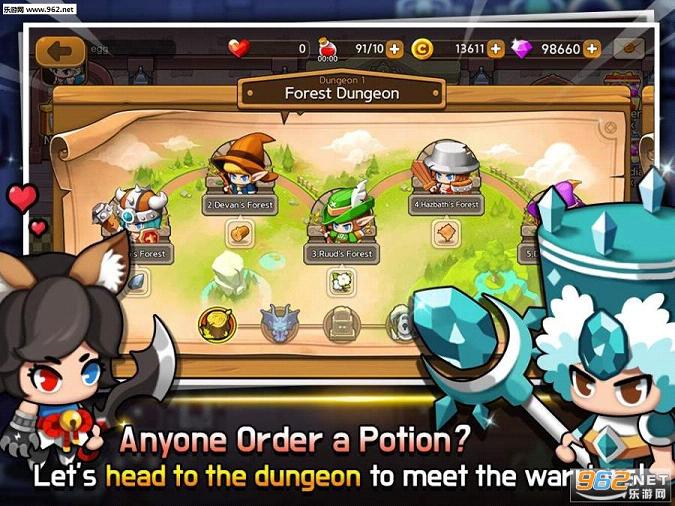 Dungeon Delivery(�ع��ٵ����ĺ�����)v1.0.1��ͼ2