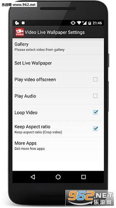 Video Live Wallpaper Settings(video live wellpaper free  app)��Ѱ��ͼ0