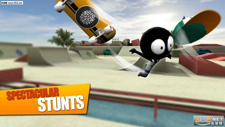 Stickman Skate Battle(����˻���Ծ����İ�)v1.0��ͼ1