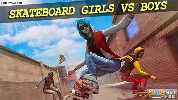 Skateboard Girls vs Boys(�������尲׿��)v1.6.0��ͼ0