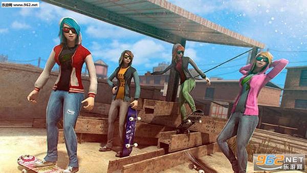 Skateboard Girls vs Boys(�������尲׿��)v1.6.0��ͼ2