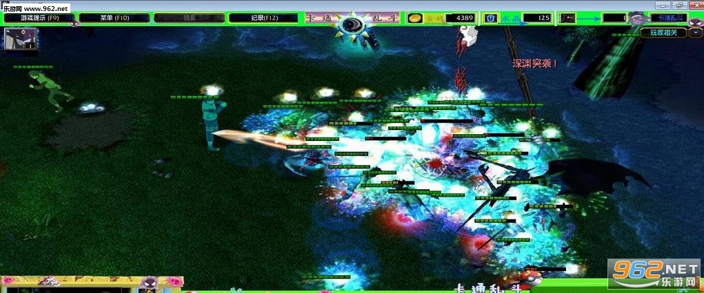 魔兽RPG地图 卡通乱斗3.1B摇摆次元 附隐藏密码截图0