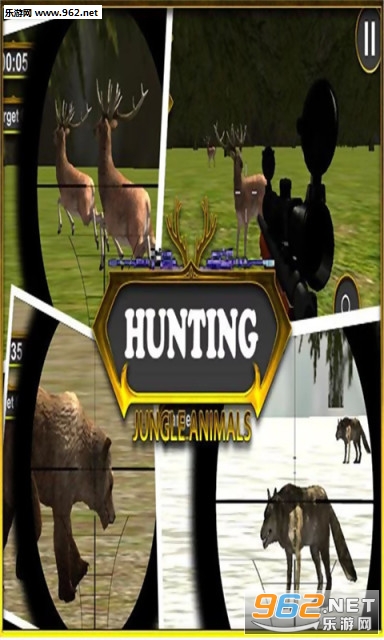 Hunting Jungle Animals(���Դ��ֶ��ﰲ׿��)v3.6��ͼ2