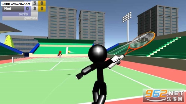 Stickman 3D Tennis�����3D�������޽�Ұ�v1.03��ͼ1