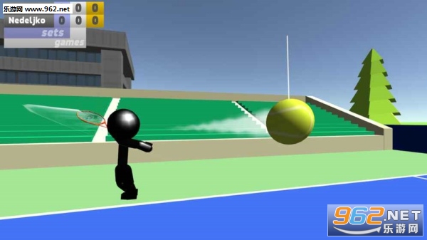 Stickman 3D Tennis�����3D�������޽�Ұ�v1.03��ͼ2