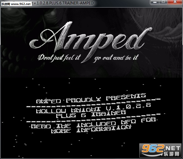 空洞骑士v1.0.2.8存档修改器+6AMPED版截图0