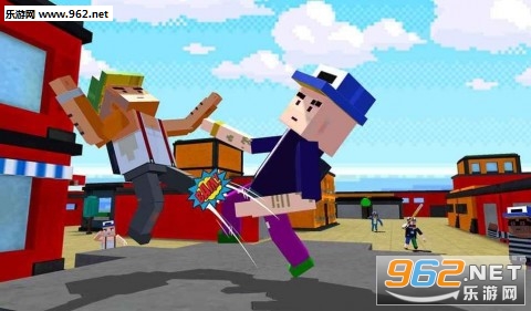 Blocky Mutant Hero 3D(方块变种英雄中文版)截图0