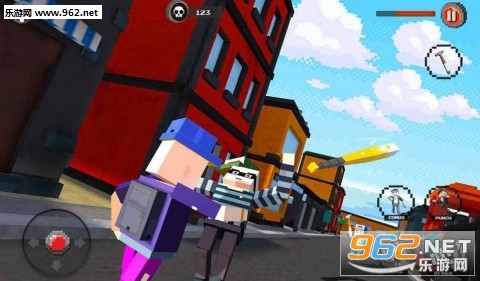 Blocky Mutant Hero 3D(方块变种英雄中文版)截图1