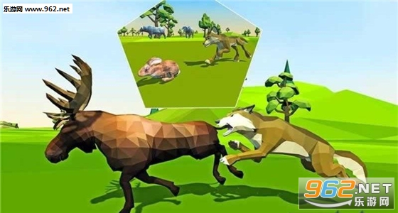 Wolf Simulator Fantasy Jungle(��ô���֮����ģ�������İ�)��ͼ1